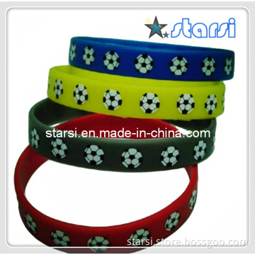 Football Team Bracelet Cheerleaders Silicone Bracelet (GJSH)